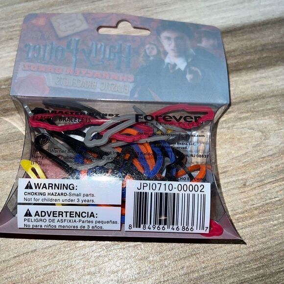 Classic HARRY POTTER Character Bandz Plastic Rubber Band Elastic Bracelets 20pk - Picture 7 of 7